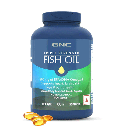 GNC Triple Strength Fish Oil 900mg EPA/DHA