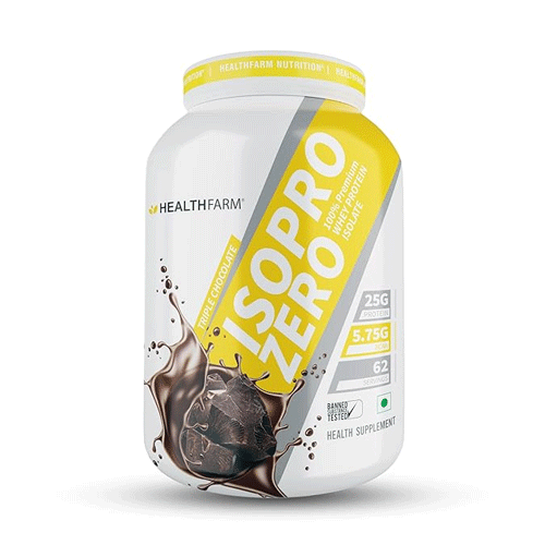 HealthFarm Isopro Zero 100% Pure Whey Protein Isolate