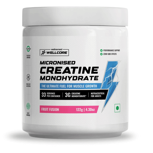 Wellcore – Pure Micronised Creatine Monohydrate Flavoured