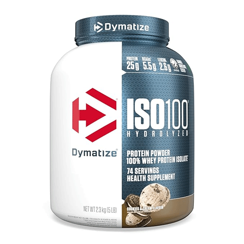 Dymatize ISO 100 Hydrolyzed Whey Protein Powder 5LB