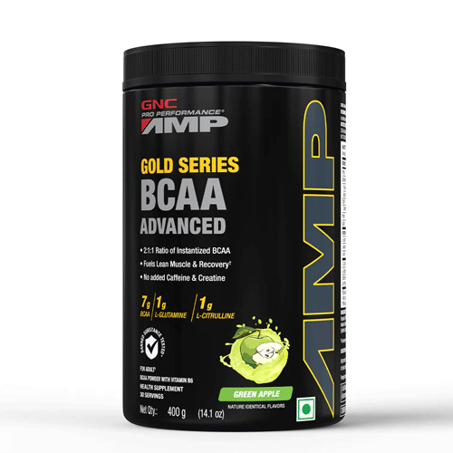 GNC AMP Gold Series BCAA Advanced 400G 30 Servings