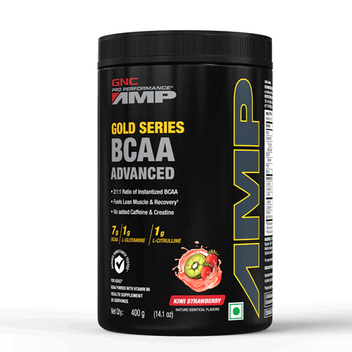 GNC AMP Gold Series BCAA Advanced 400G 30 Servings