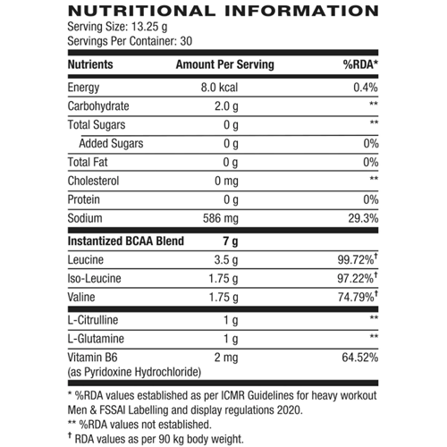 GNC AMP Gold Series BCAA Advanced 400G 30 Servings