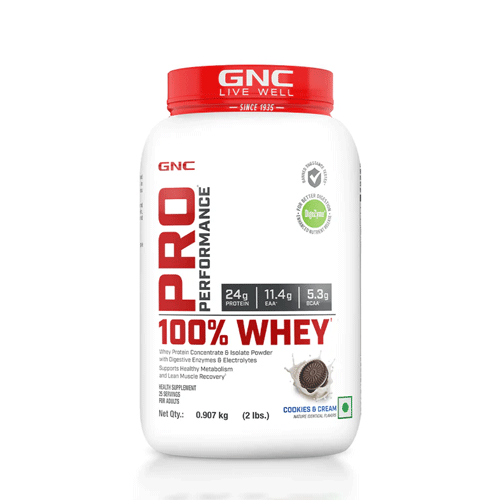 GNC Pro Performance 100% Whey Protein