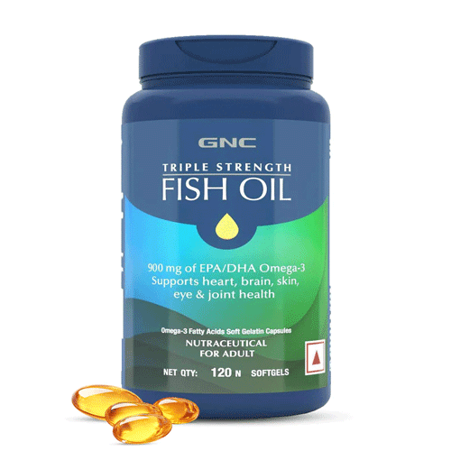 GNC Triple Strength Fish Oil 900mg EPA/DHA