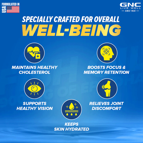 GNC Triple Strength Fish Oil 900mg EPA/DHA