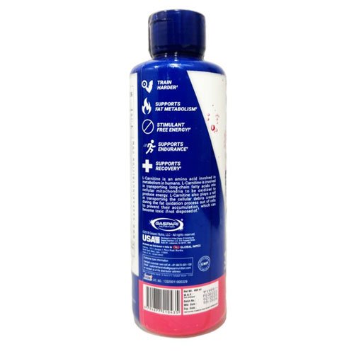 Gaspari Nutrition Liquid Carnitine 3200 MG 30 Servings