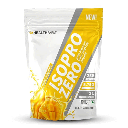 HealthFarm Isopro Zero 100% Pure Whey Protein Isolate
