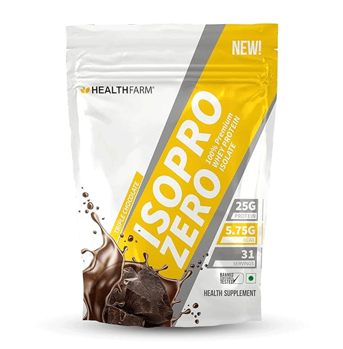 HealthFarm Isopro Zero 100% Pure Whey Protein Isolate