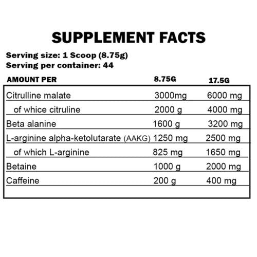 Kevin Levrone Signature Series Gold Maryland Muscle Machine Pre-Workout 44 servings