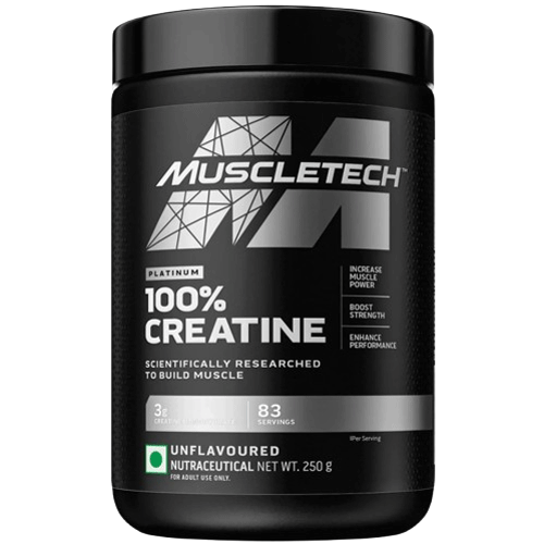 Muscletech Platinum 100% Creatine Powder Unflavoured