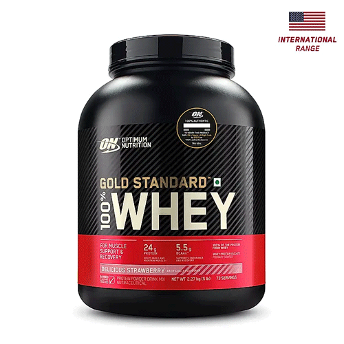 Optimum Nutrition Gold Standard 100% Whey Protein (International Range)